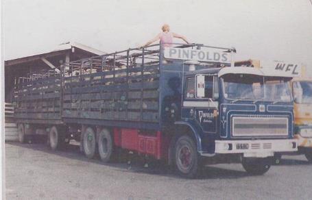 Pinfolds cattle truck